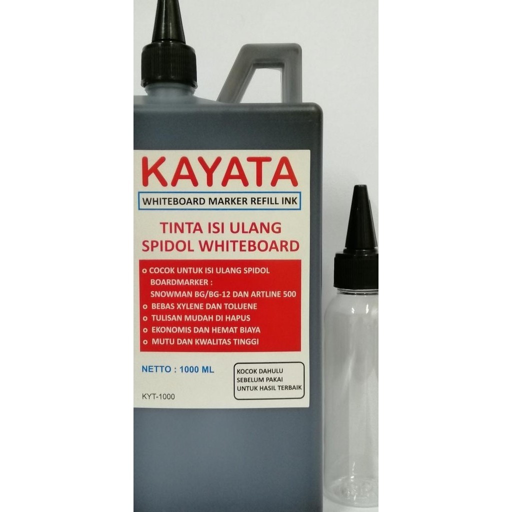 

Tinta Isi Ulang Spidol Whiteboard Kayata Ukuran Besar Literan 1 Liter
