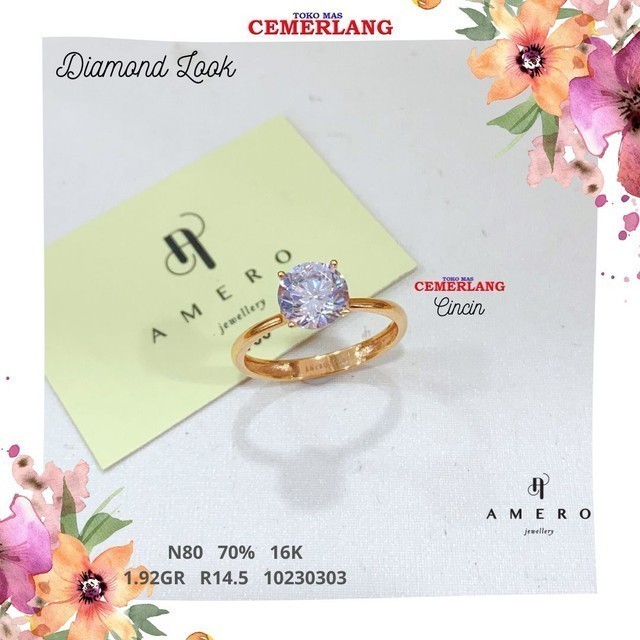 CINCIN AMERO SOLITAIRE 700 16K R14 1.92 10230303