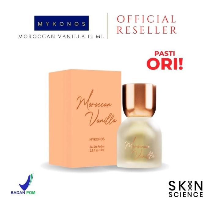 MYKONOS parfum Moroccan Vanilla Travel 15ML parfum tahan lama
