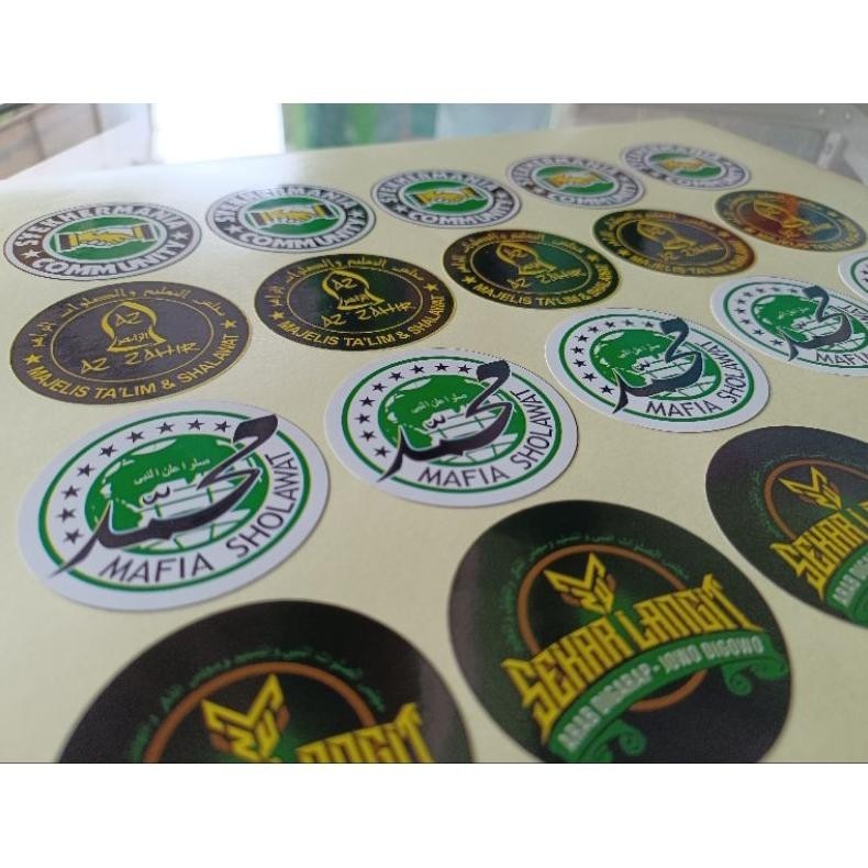 

PROMO AGUSTUS (isi 40 pcs) Stiker Majelis bulat Syekhermania, Zahirmania, Mafia Sholawat, Habib Zaidan Lover | cutting pola DISKON BESAR