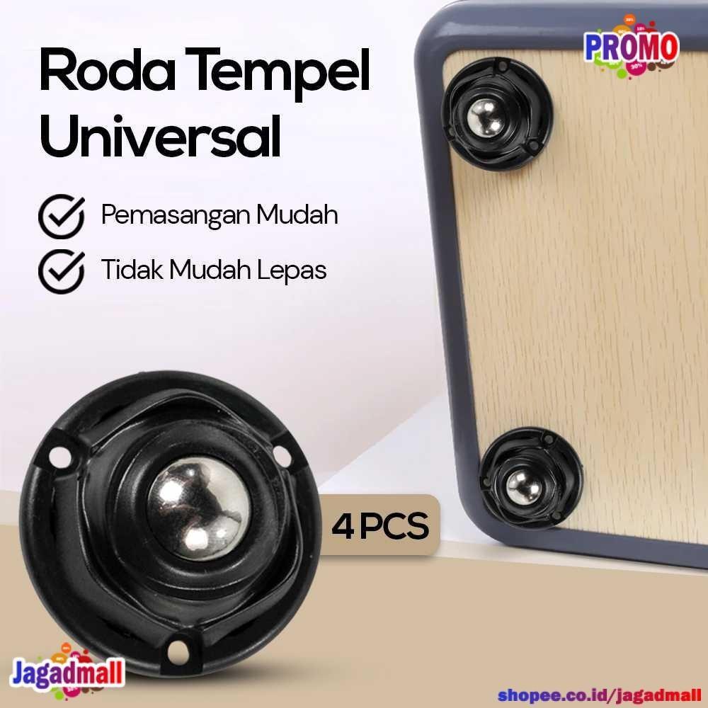 Roda Tempel Universal Roller Slide Adhesive 4 PCS