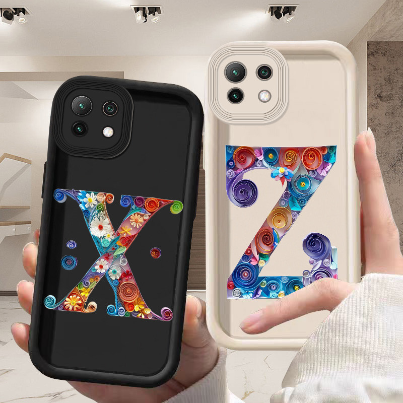Huruf ZX Soft Case untuk Xiaomi POCO X3 NFC X5 X6 Pro M2 M3 F5 C55 C31 h3b1299