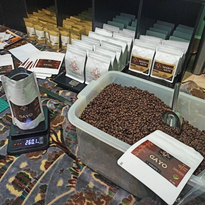 

Bubuk Kopi Rumahan (Robusta Gayo) 1Kg