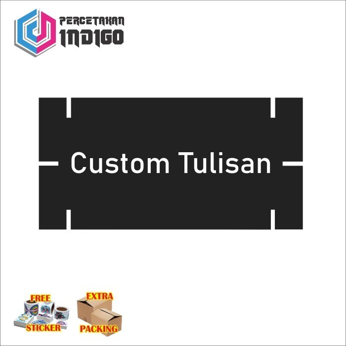 

Murah sign papan akrilik acrylic hitam pazzle custom tulisan Keren