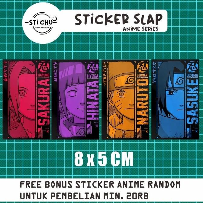 

Sticker Slap Anime Naruto Vinyl Anti Air tumbler laptop hp Evvarisk