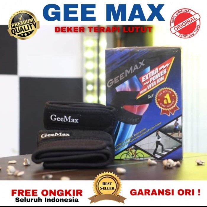 Gee Max Knee Deker Geemax Alat Terapi Pelindung Lutut Original