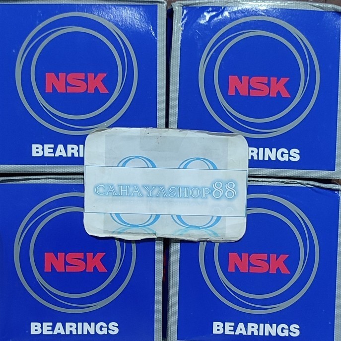BEARING 6201 2RS / LLU / DDU ( TUTUP KARET ) MERK NSK ASLI ORIGINAL