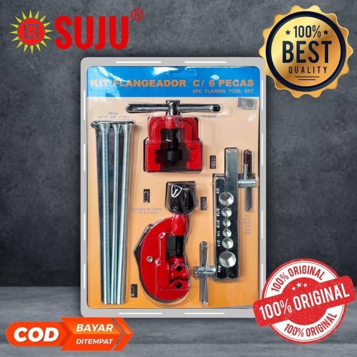 Produk Tubing Cutter Flaring Tool Set AC Alat Service Pemotong Peregang