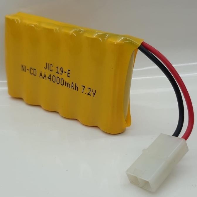 Baterai Rc/Mainan Mobil Remot 6X Aa Ni-Cd 7.2Volt - 4000Mah