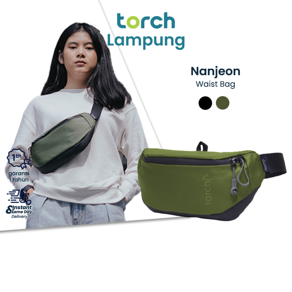 TORCH Nanjeon Tas Pinggang Ringan Anti Air Pria Wanita - Tas Pinggang