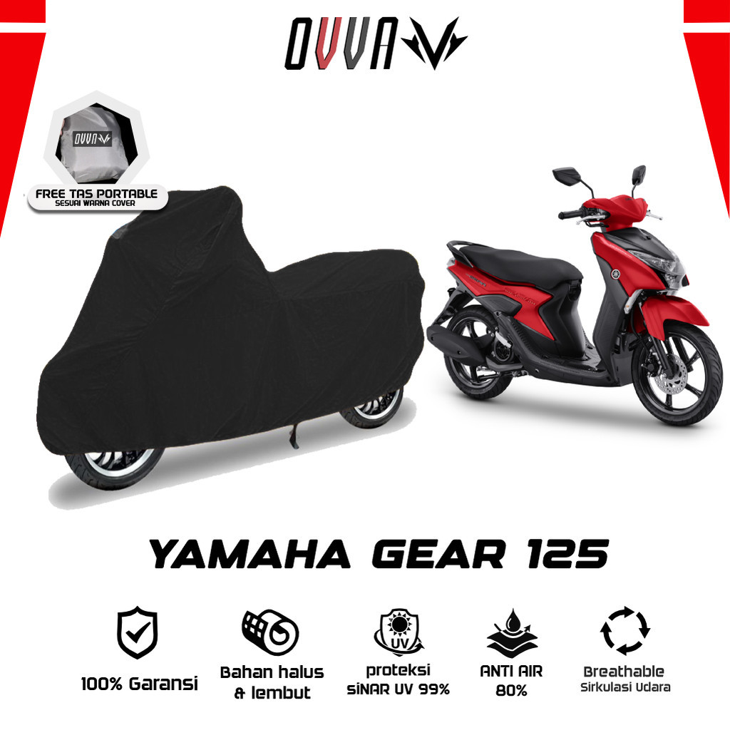 Cover Motor Yamaha Gear 125 / Sarung Motor Yamaha Gear 125 / Tutup Yamaha Gear 125