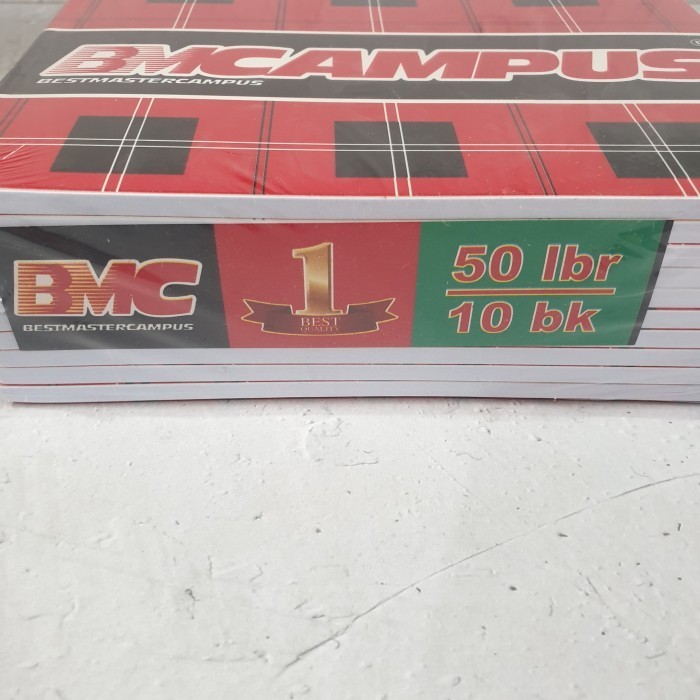 

(10 Pcs) Buku Tulis Bmc Campus 50 Lembar