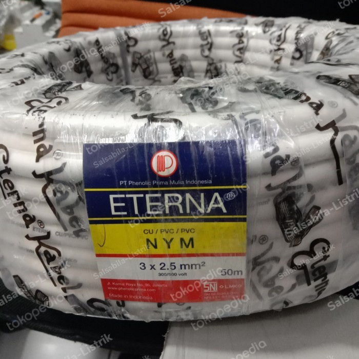 Kabel Eterna Nym 3X2,5 50Meter /Kabel Eterna Nym 3X2,5