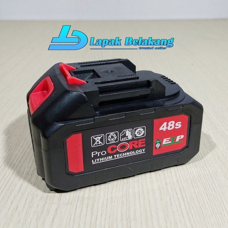 Original Baterai Impact 48Vf Jld Baterai Gerinda 48Vf Battery Bor Cordless 48Vf Jld