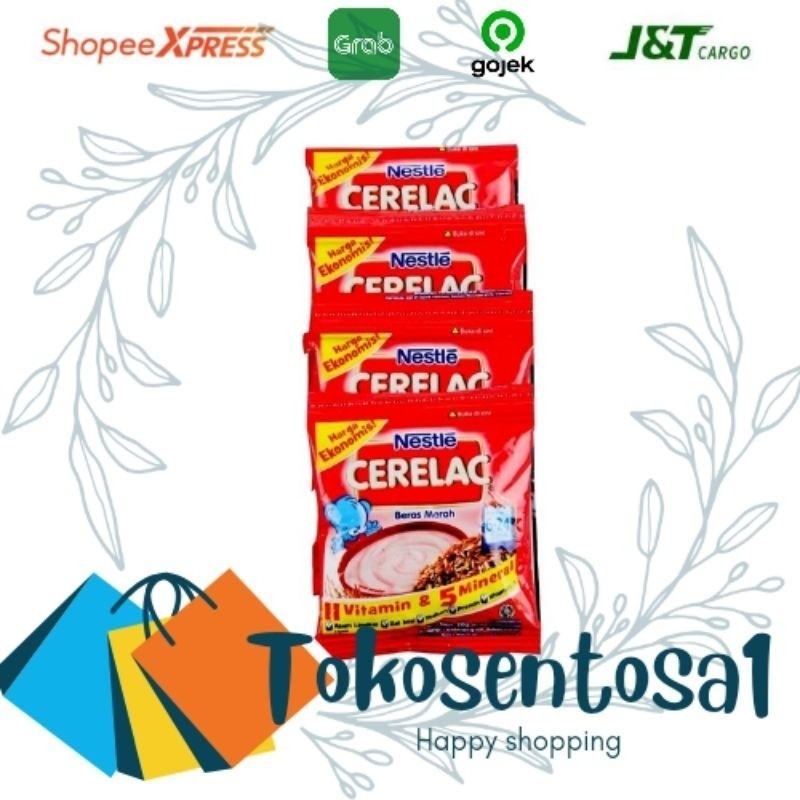 

nestle cerelac kacang hijau/beras merah / renceng