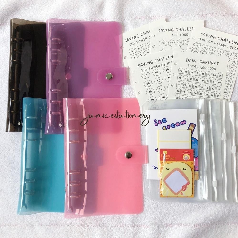 

COD PAKET HEMAT BINDER KEUANGAN A6 ka-79