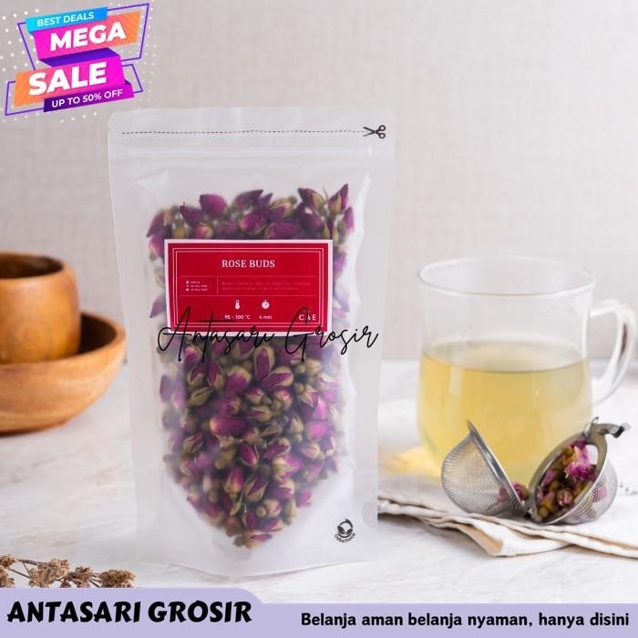 

DRIED RED ROSE BUDS TEH BUNGA MAWAR MERAH KERING FLOWER TEA 10 - 100GR KUALITAS PRODUK TERBAIK!!