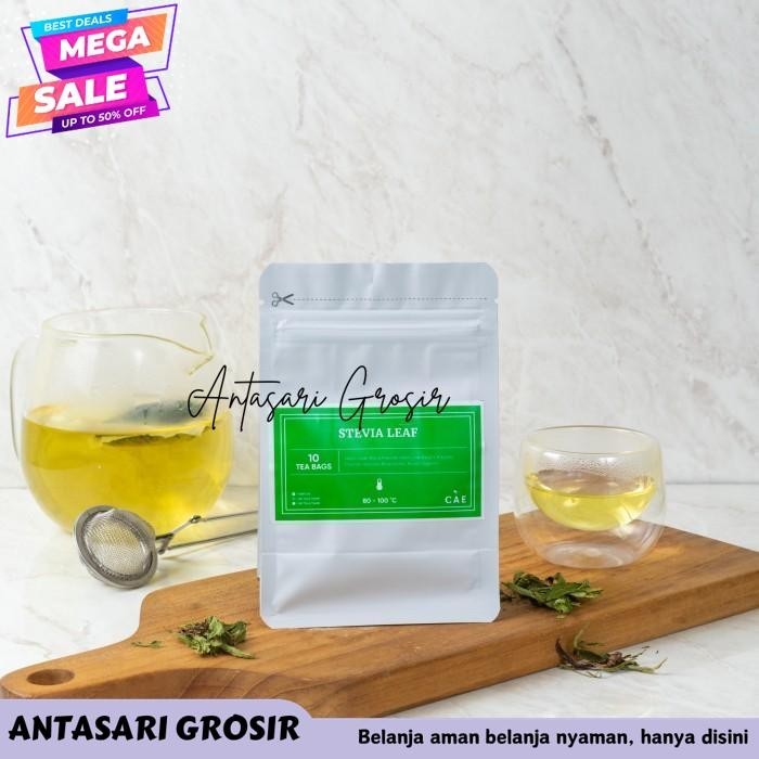 

STEVIA LEAF 10 TEA BAGS TEH DAUN STEVIA KERING MURNI PEMANIS ALAMI BEST PRODUCT!!!