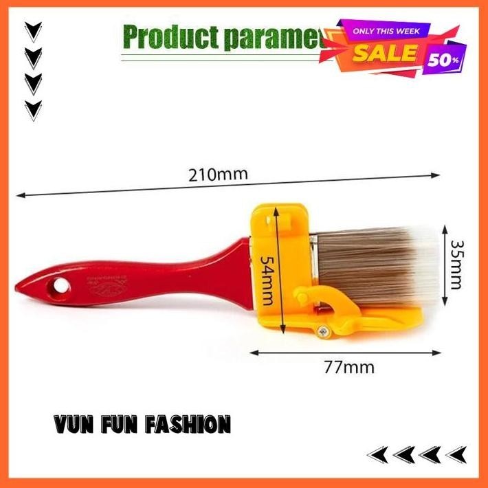 

KUAS EDGER CAT LATEX SUDUT MULTIFUNGSI PAINT EDGER BRUSH KUAS ROL CAT TEMBOK LATEX PAINT KUAS KOAS CAT PEMISAH WARNA UNTUK SUDUT PINGGIR TEPI DINDING EDGER KUALITAS PRODUK TERBAIK BY VUNFUNFASHION