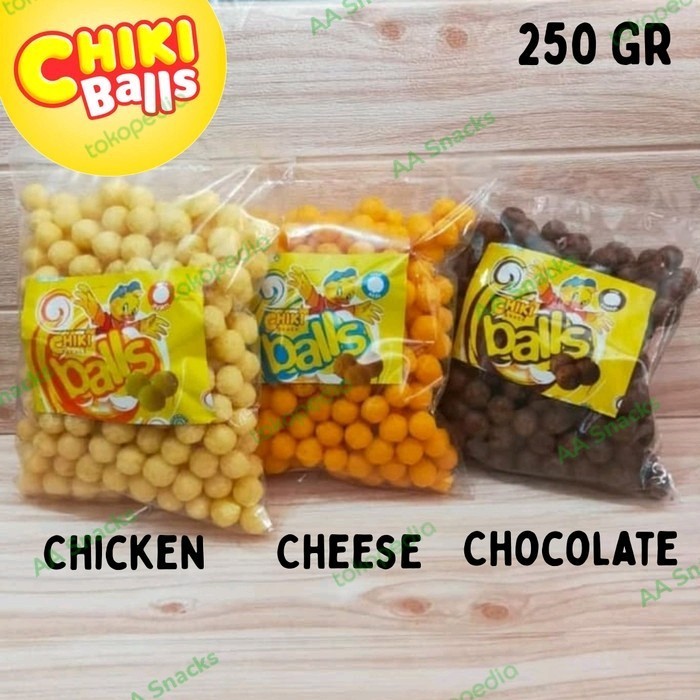 

LIMITED EDITION Chiki Balls Snacks Cokelat Keju 250 gr