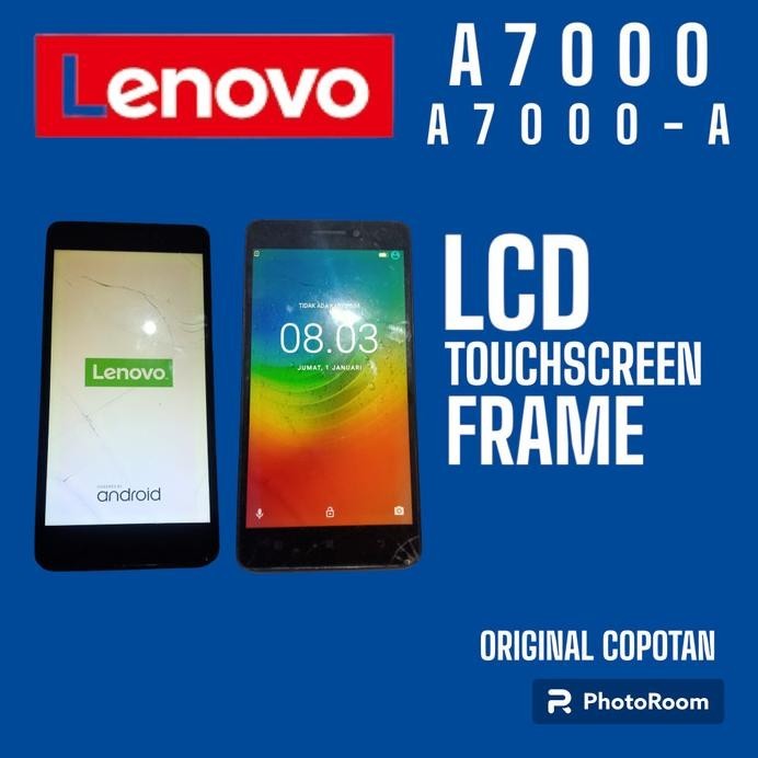 LCD TOUCHSCREEN FRAME LENOVO A7000 A7000-A
