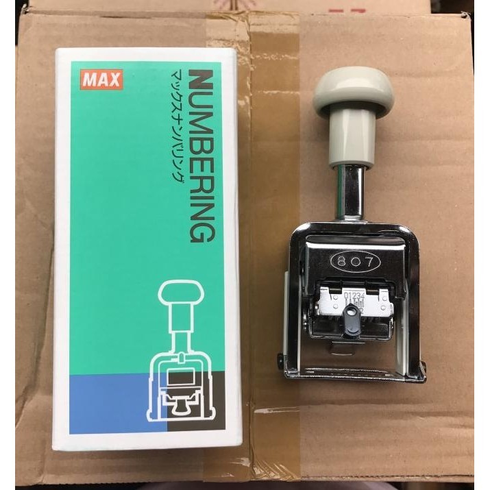 

Numbering Max 8 Digit N807