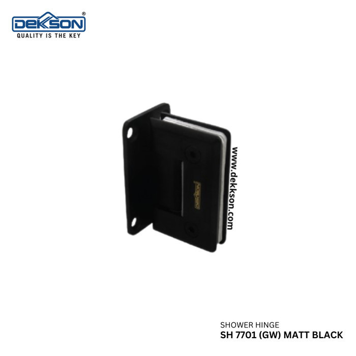 SHOWER HINGE DEKKSON SH 7701 (GW) MATT BLACK