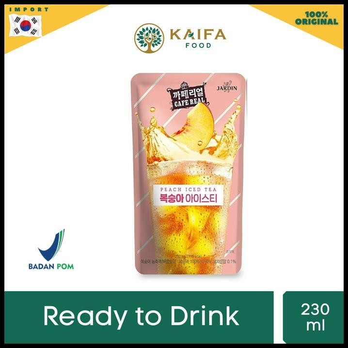 

Jardin Iced Tea Peach - Teh Instan Khas Korea