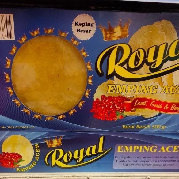 

Royal Emping Aceh Keping Besar 500Gr