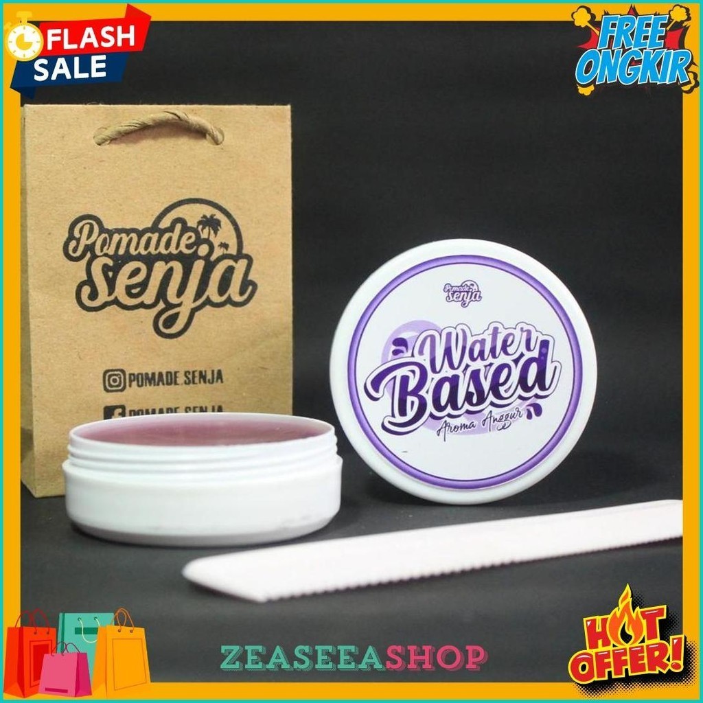 Pomade Senja Waterbased Aroma Anggur (6.6)