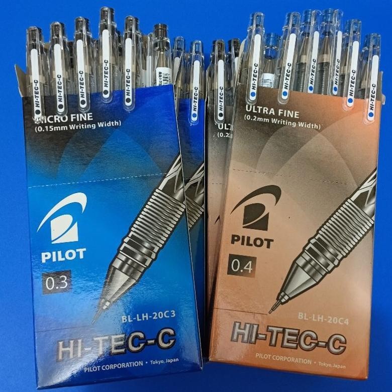 

h-4 PEN HITEC-C PILOT 0.3/0.4 ORIGINAL (1PAK/12PCS) Murah