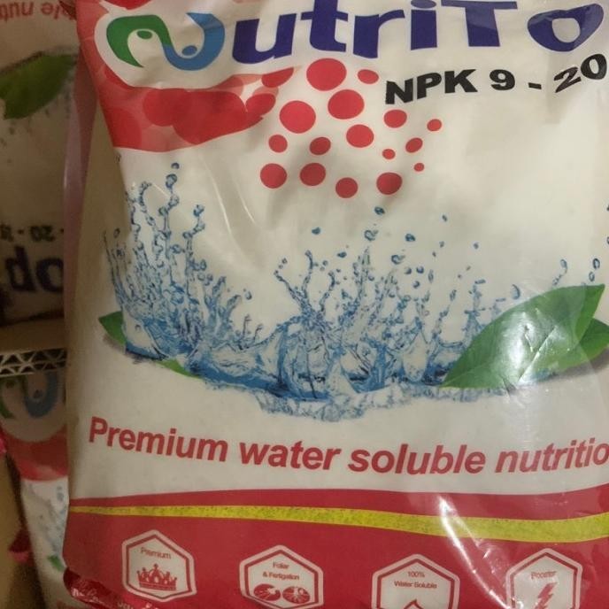 Pupuk Nutritop NPK profesional 9-20-25 1 kg
