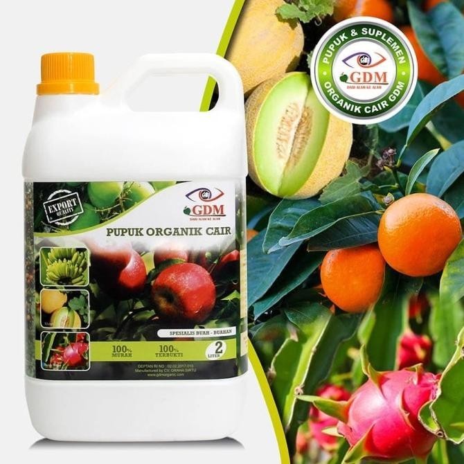 Pupuk Tabulampot Organik GDM 2 Liter