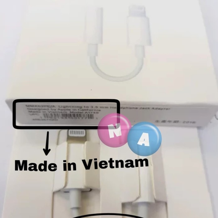 Kabel Aux Iphone 7 - Aux Adapter Iphone 8 - Kabel Audio Iphone 7 Plus