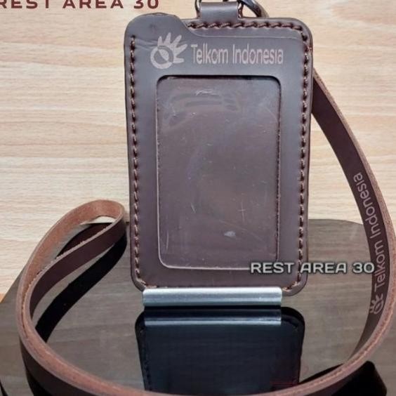 

Id Card Holder Tali Lanyard Name Tag Logo Telkom Indonesia