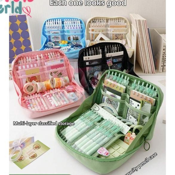 

Tempat Sil Alat Tulis Creative Oxford Multifungsi Tas Perlengkapan Kantor Dan Anak Sekolah Kotak Sil Perlengkapan Kantor Stationary Bag