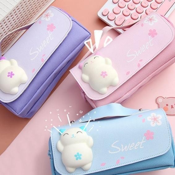 

Tempat Kotak Sil Anak Perempuan Kter 3D Timbul Imut Lucu