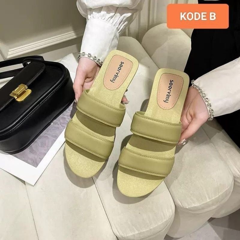 Premium Sendal Soervimy Casual - Sendal Wanita - Sendal Wanita Import