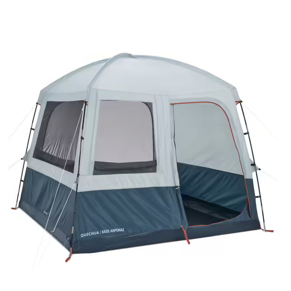 {DianShop} Quechua Tenda Base Arpenaz M Pole Living Area  6 Person - Tosca Berkualitas
