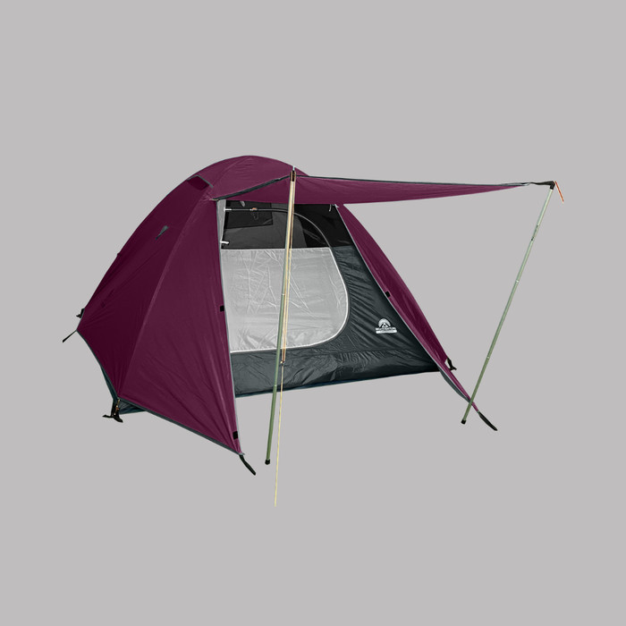 {DianShop} Bigadventure Pangrango Series - Tenda 4 Person - Purple Limited