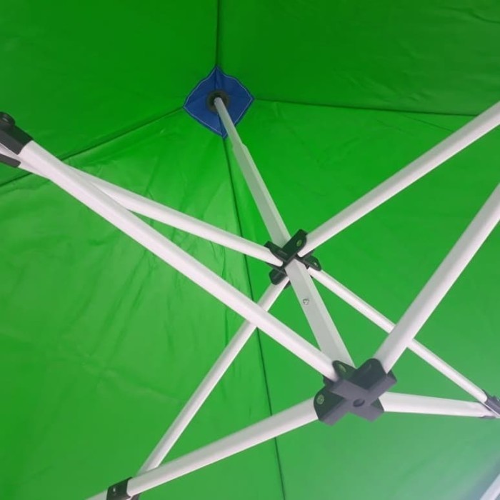 {DianShop} tenda lipat 3x3 tebal besi 1.2mm - Hijau Berkualitas