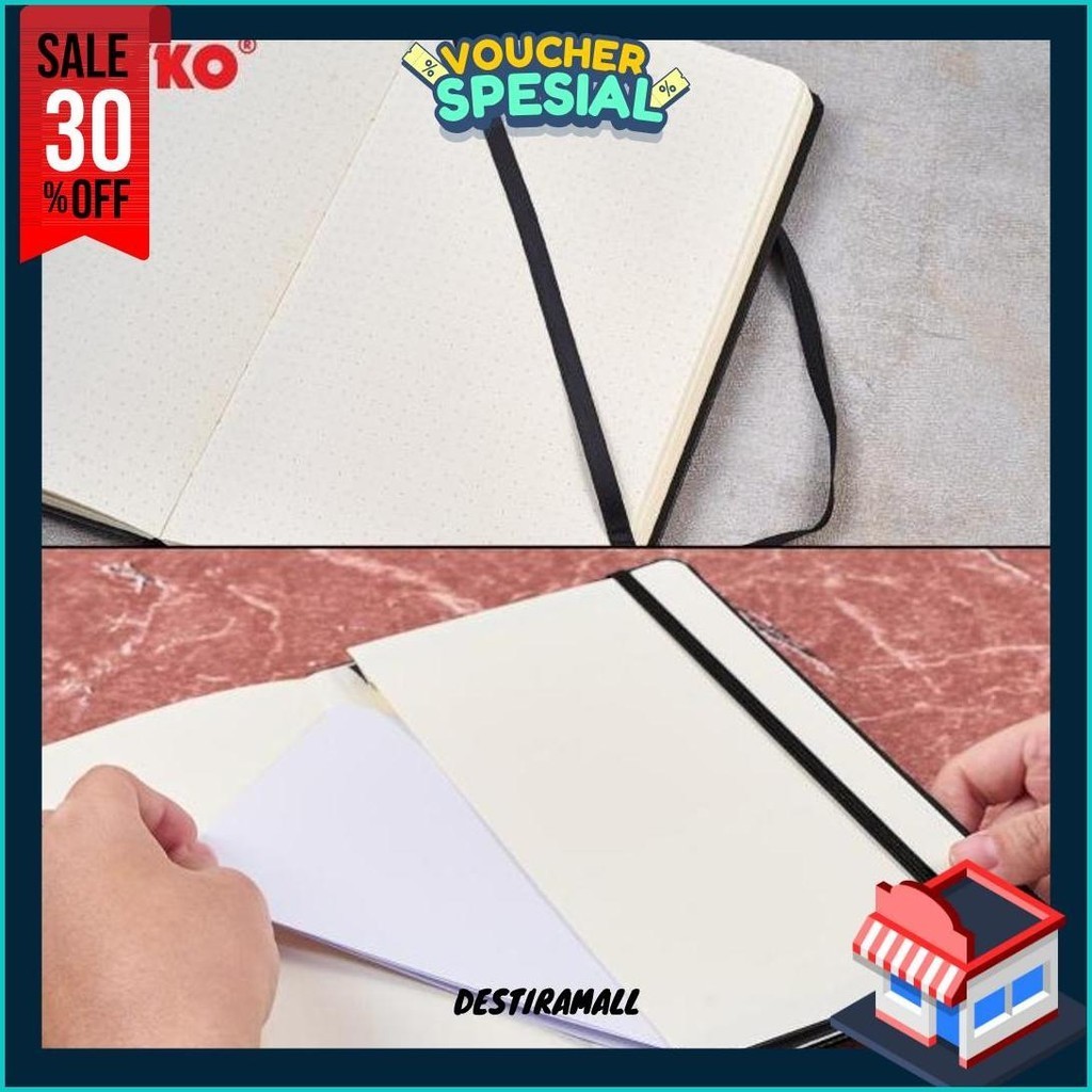 

(Dyi) Joyko Dotted Notebook Diary 13X21Cm / 196 Halaman / Nb-701 (Ready|Cod|Murah)