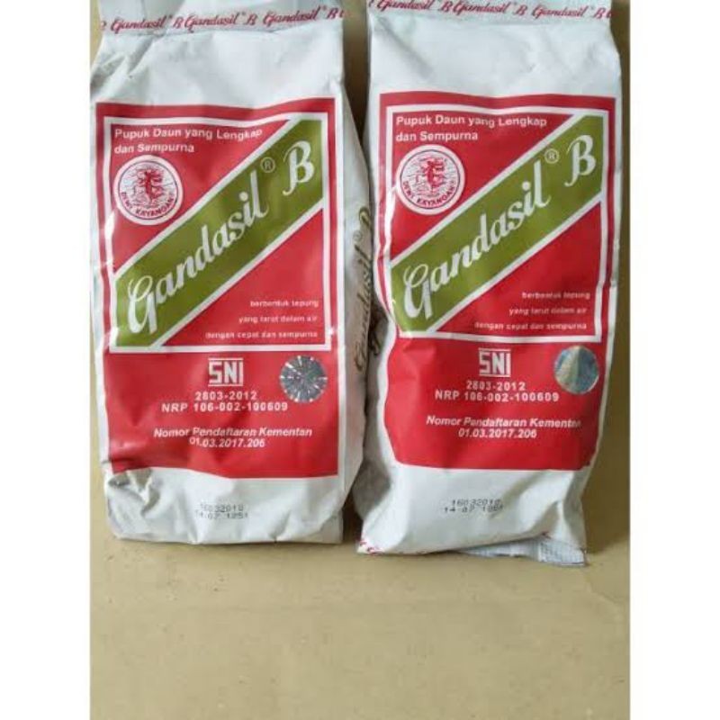 Pupuk Daun gandasil B 500gram