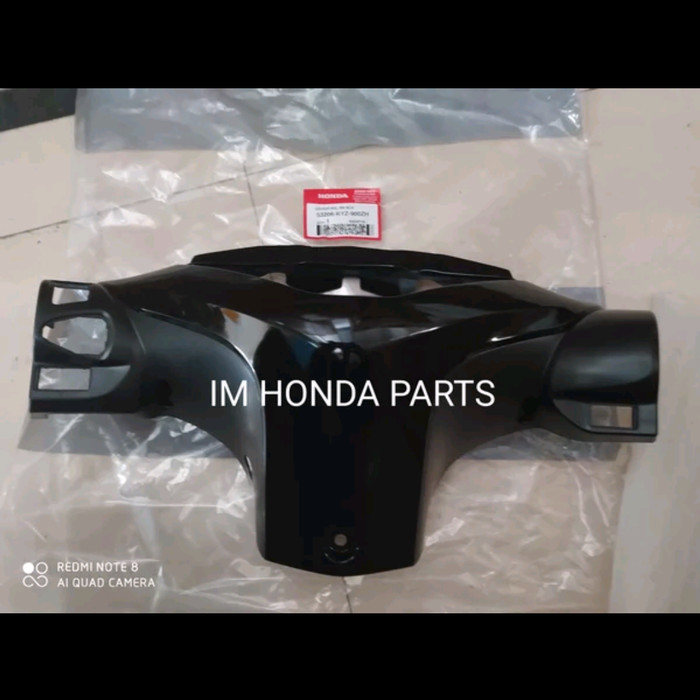 batok belakang Supra x 125 helm in hitam original