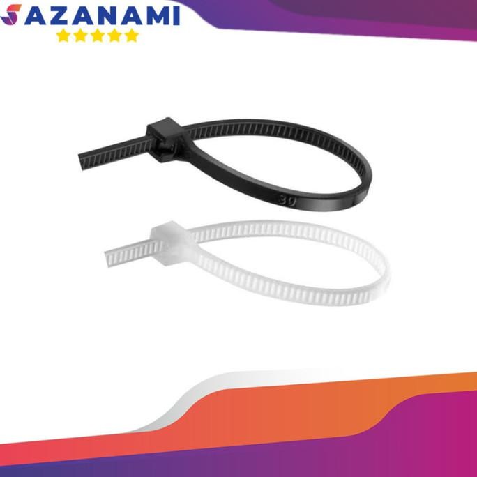 

Baru KABEL TIES 10 CM 2.5 X 100MM CABLE TIE TIS KABEL NYLON PENGIKAT saz4 dijamin