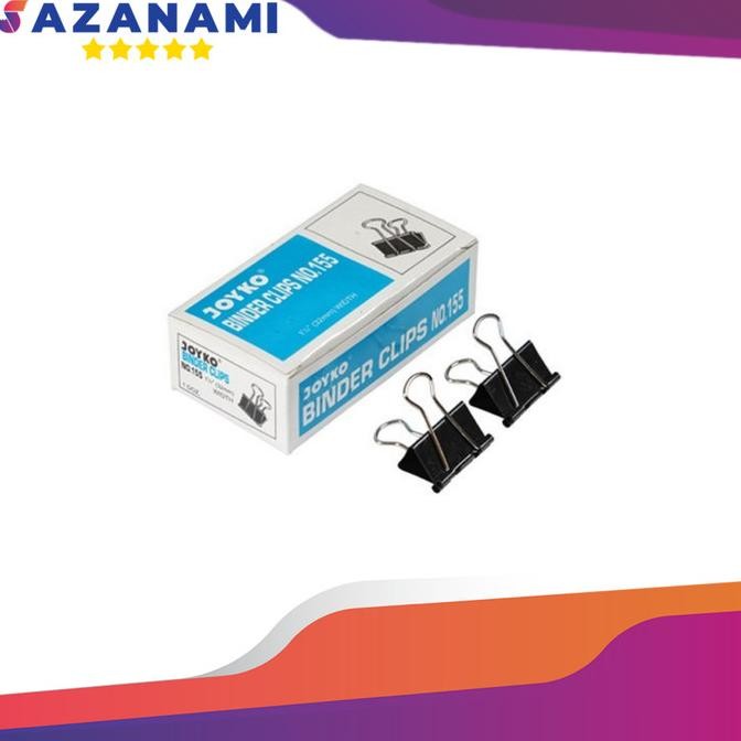 

Baru JOYKO BINDER CLIP NO 155 1 BOX ISI 12 PCS saz4 dijamin