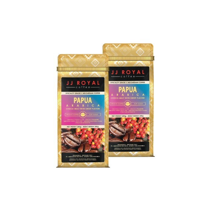 

Buy 2 Jj Royal Coffee Papua Arabica Bag 200Gr