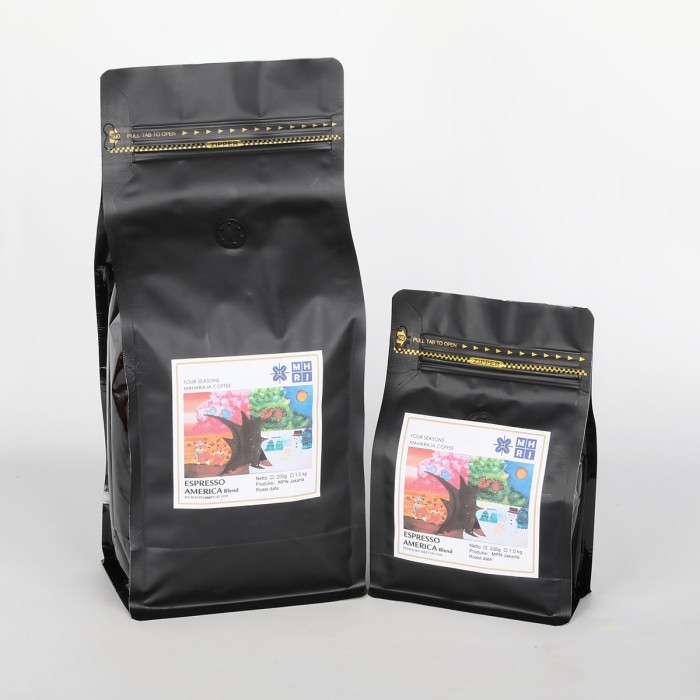 

Espresso America Full Arabika House Blend 1Kg Biji Kopi Sangrai