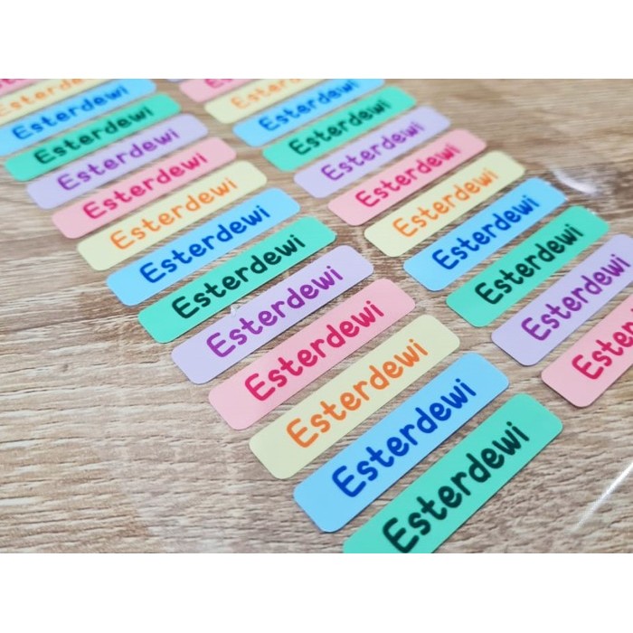 

Sale Label Sticker Nama Anak Custom Waterproof Promo !!!