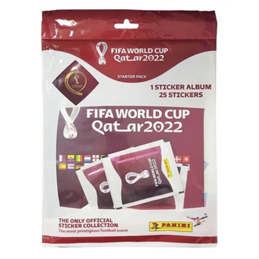 

Sale Panini 2022 Fifa World Cup Qatar Sticker Starter Pack